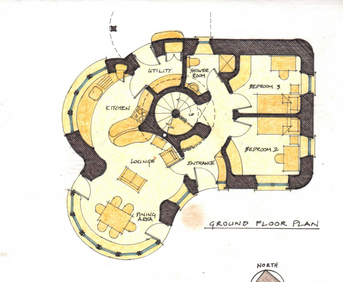 Cob House Floor Plans